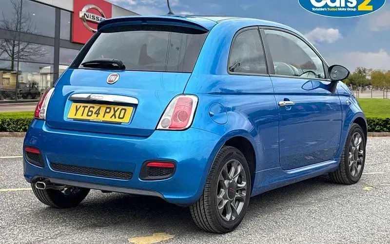 Gebraucht Fiat 500 S 69 PS (50 kW) 2014 Blau Kleinwagen