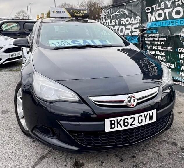 Used Vauxhall Astra GTC Sport 2012 Black Hatchback