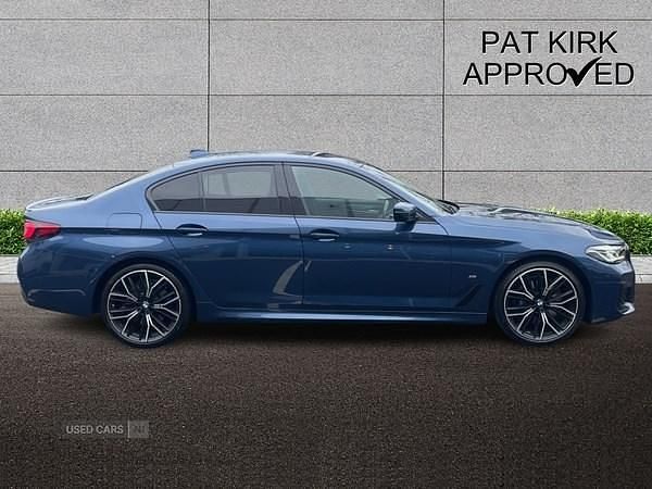 Used BMW 520 M Sport 2022 Blue Sedan