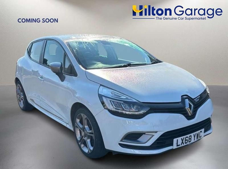 Used Renault Clio IV GT-Line 2018 White Hatchback