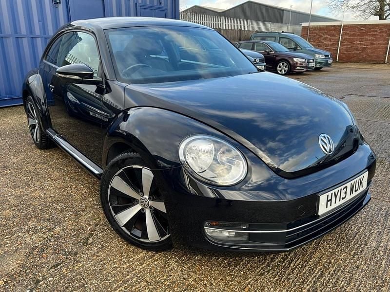 Black Used 2013 VW Beetle Design Hatchback | £7,351 (Good price) - Image 1/4