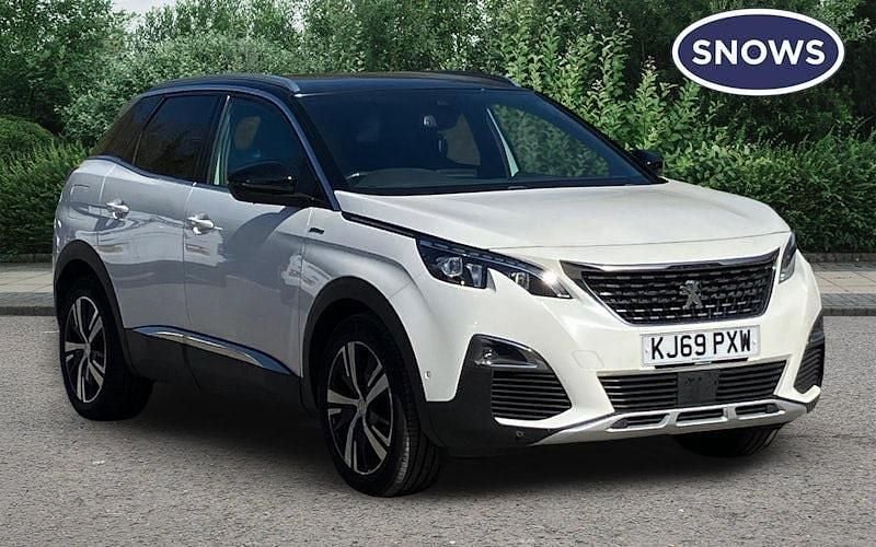 Used Peugeot 3008 GT-line 131 HP (96 kW) 2020 White SUV