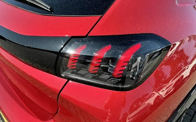 Used Peugeot e-208 GTi 100 kW (136 HP) 2022 Red Hatchback