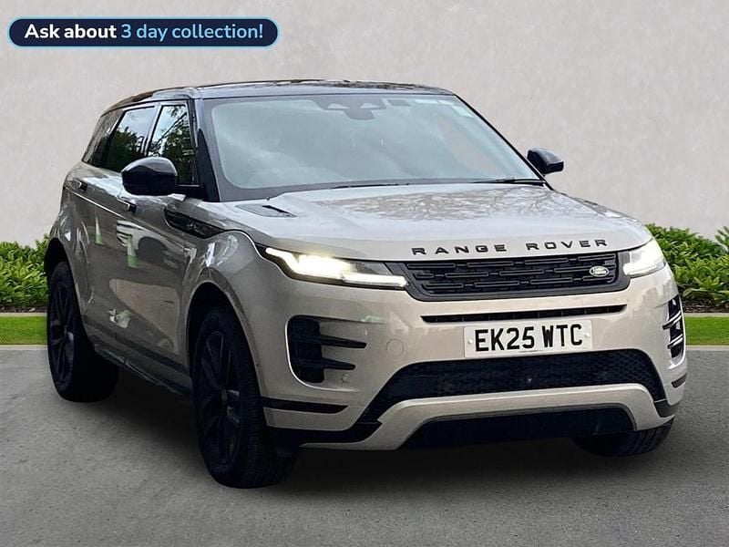 Silver Used 2025 Land Rover Range Rover evoque | £41,521 - Image 1/4