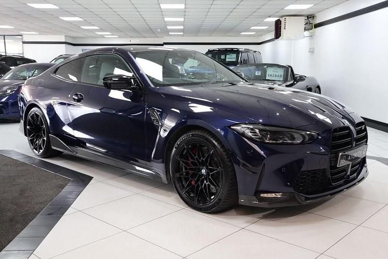 Blue Used 2021 BMW M4 Competition Edition Coupe | £52,925 (A bit pricey) - Image 1/4
