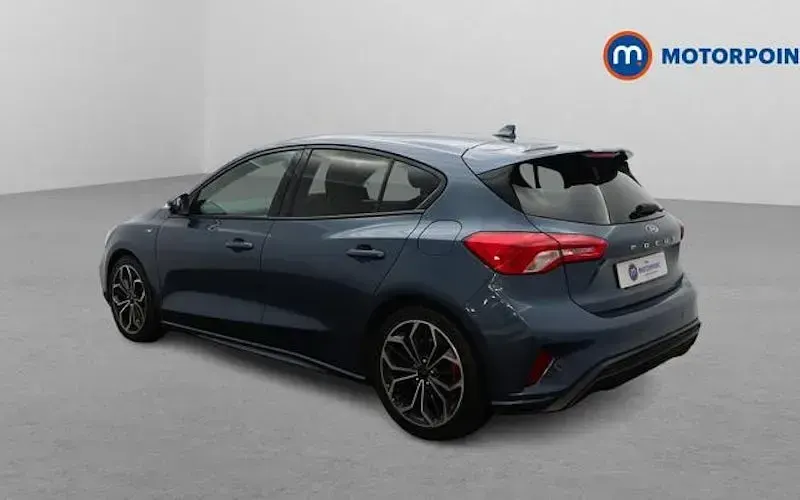 Used Ford Focus ST-Line X 125 HP (91 kW) 2020 Blue Hatchback