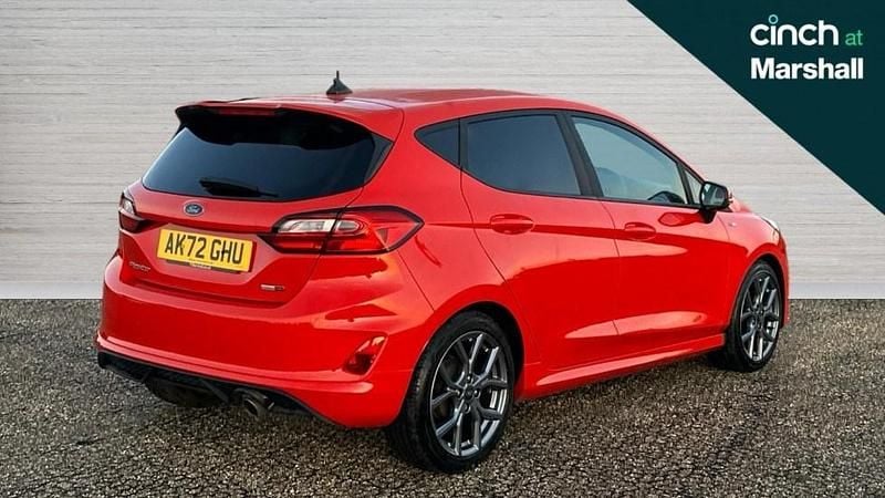 Used Ford Fiesta ST-Line 125 HP (91 kW) 2022 Solid  race red Hatchback