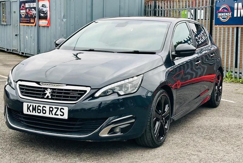 Used Peugeot 308 GT-line 130 HP (95 kW) 2017 Grey Hatchback