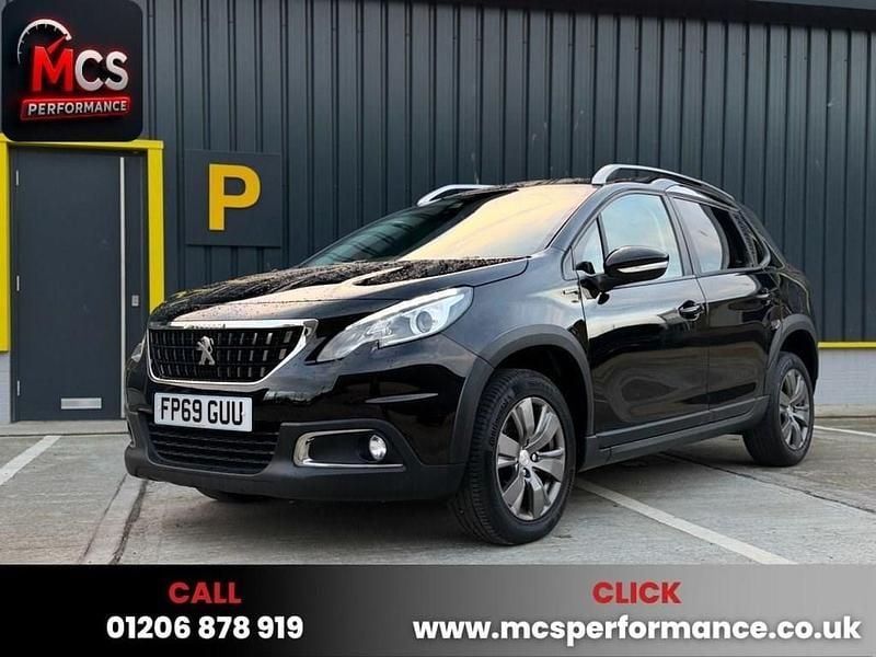 Used Peugeot 2008 Signature Sky 100 HP (73 kW) 2019 Black SUV