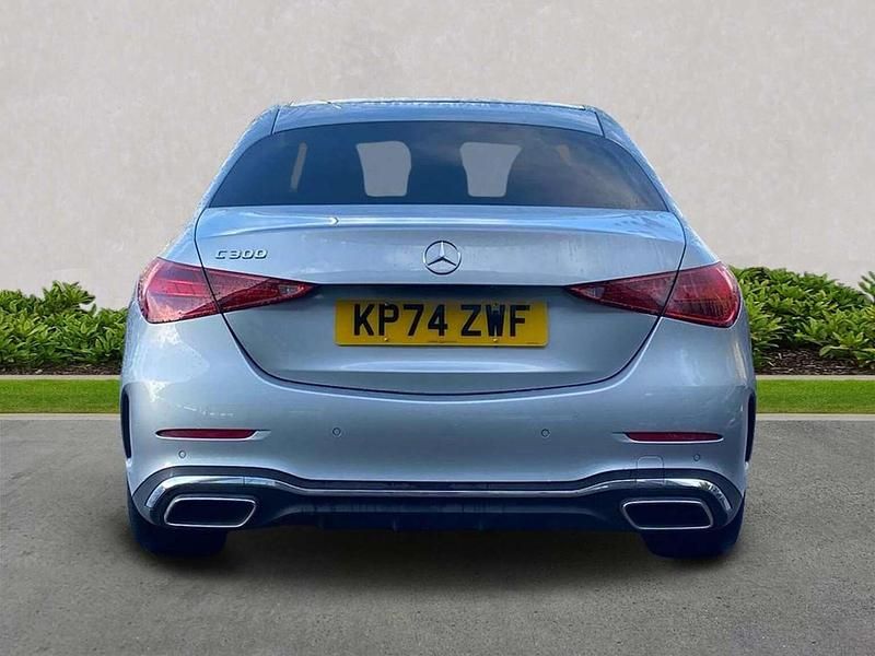 Used Mercedes C300e AMG Line Premium Plus 2024 Silver Sedan