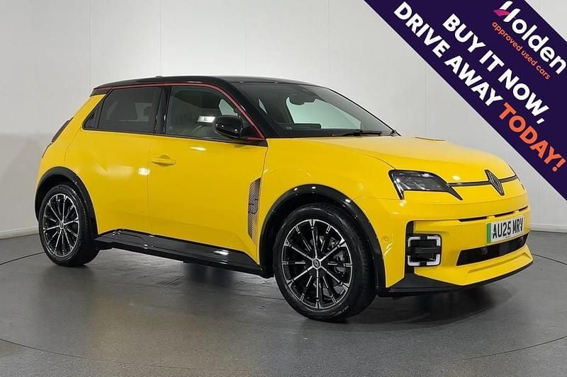 Yellow Used 2025 Renault R5 Iconic Hatchback | £26,395 (Expensive) - Image 1/1