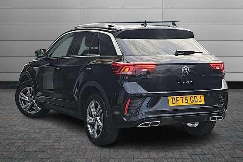 New VW T-Roc R-line 150 HP (110 kW) 2025 Grenadilla black SUV