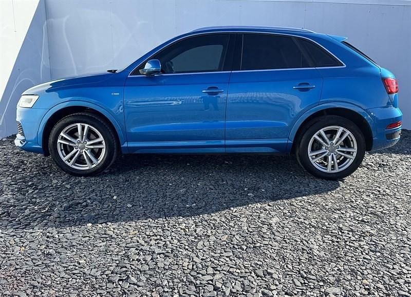 Used Audi Q3 S-Line 150 HP (110 kW) 2018 Blue SUV