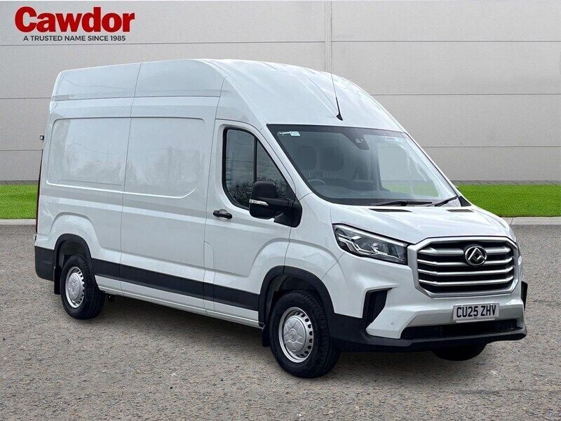 White New 2025 Maxus V90 Van | £22,995 (Fair price) - Image 1/4