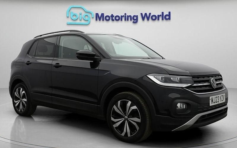 Used VW T-Cross Black Edition 110 HP (80 kW) 2023 Black SUV