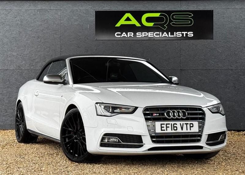 Used Audi S5 Cabriolet Design 2016 White Cabriolet