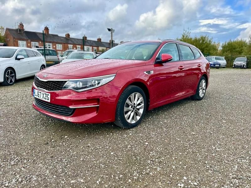 Used Kia Optima 2017 Red Estate