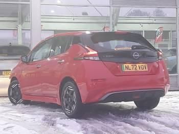 Used Nissan Leaf Acenta 110 kW (150 HP) 2022 Red Hatchback