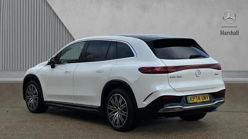 Used Mercedes EQS450+ Business 264 kW (360 HP) 2024 Diamond white metallic Estate