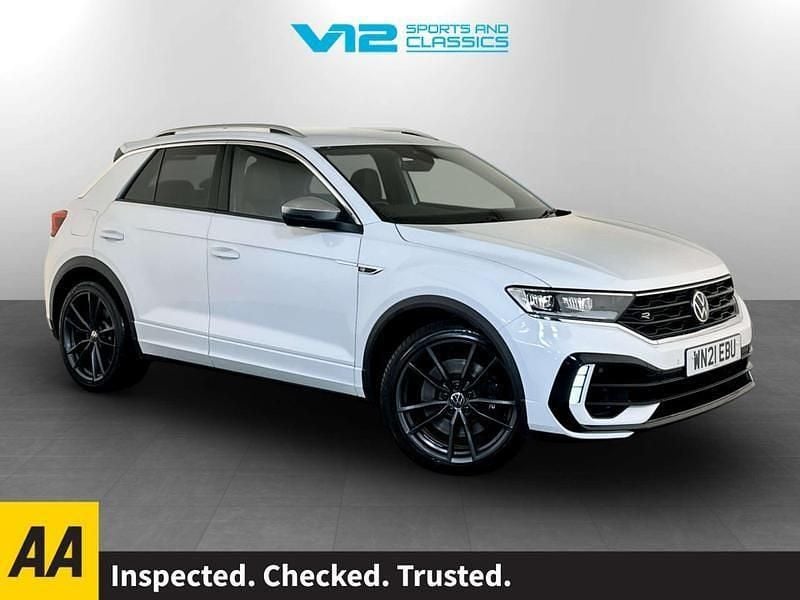 White Used 2021 VW T-Roc R SUV | £24,995 (Good price) - Image 1/2