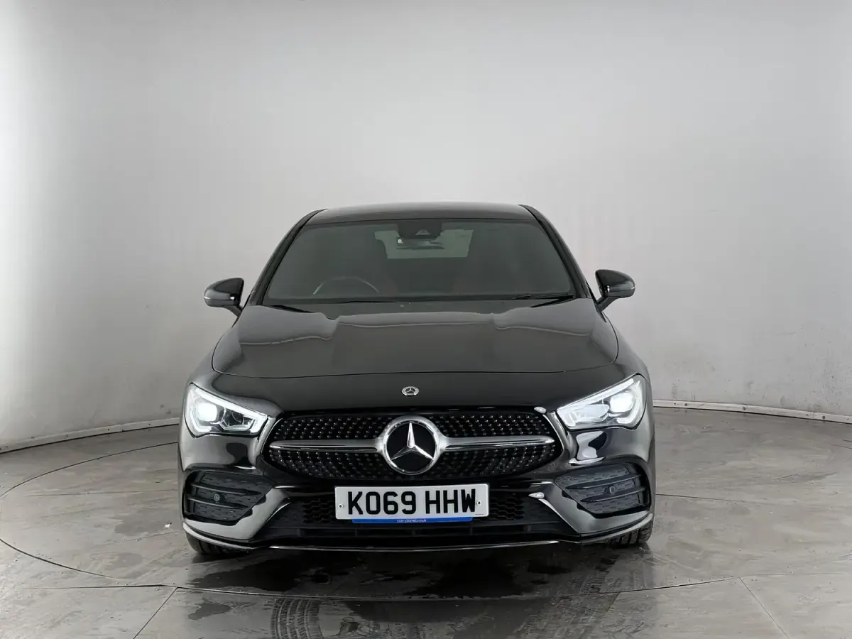 Used Mercedes CLA220 AMG line 2020 Black Sedan