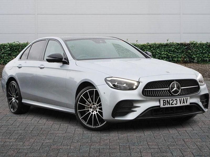 Silver Used 2023 Mercedes E300 AMG line Sedan | £41,900 (Expensive) - Image 1/4