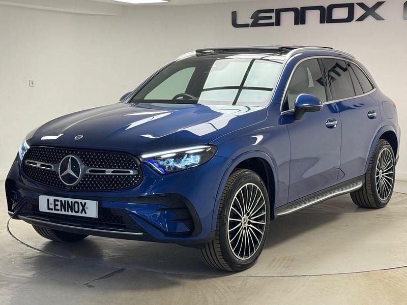 Used Mercedes GLC300e AMG line 2024 Blue Estate