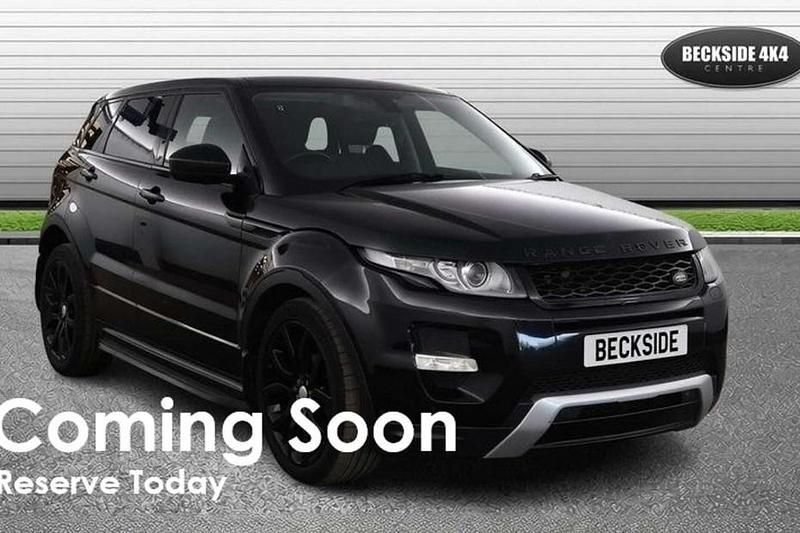 Used Land Rover Range Rover evoque Dynamic 2014 Black SUV