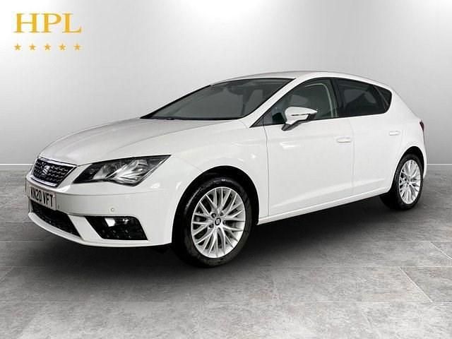 Begagnad Seat Leon SE Dynamic 115 HK (84 kW) 2020 Vit Halvkombi