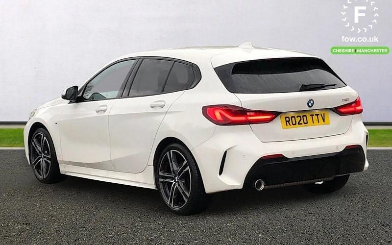 Used BMW 118 Performance 140 HP (102 kW) 2020 White Hatchback