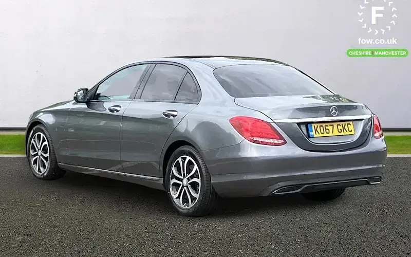Used Mercedes C200 Active 136 HP (100 kW) 2018 Grey Sedan