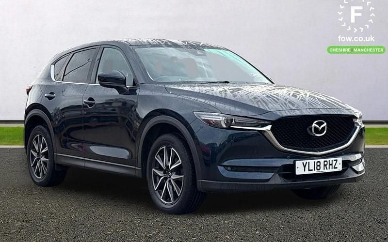 Blue Used 2018 Mazda CX-5 Inclusive SUV | £13,899 (Fair price) - Image 1/4