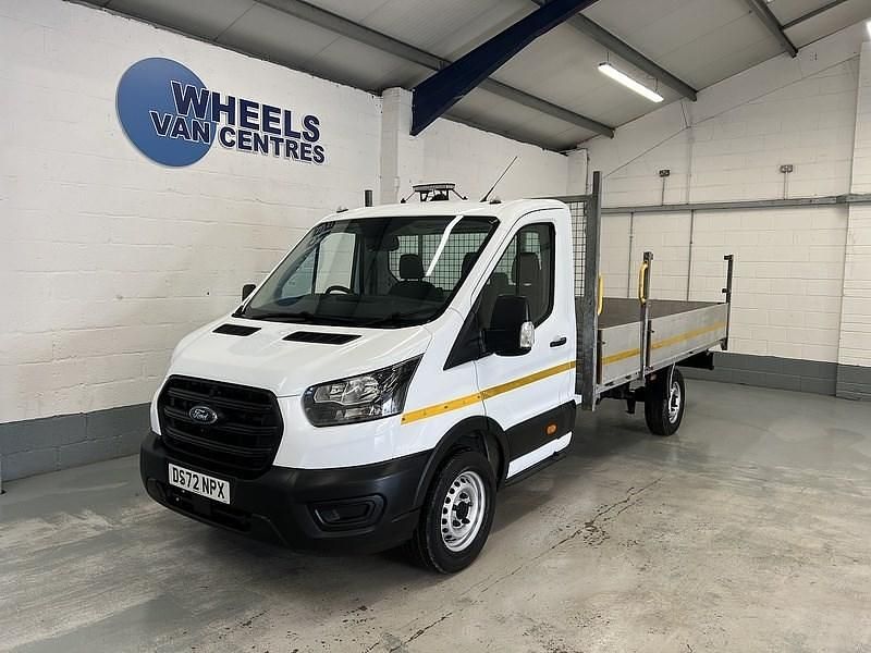 Used Ford Transit 130 HP (95 kW) 2022 White Cabriolet