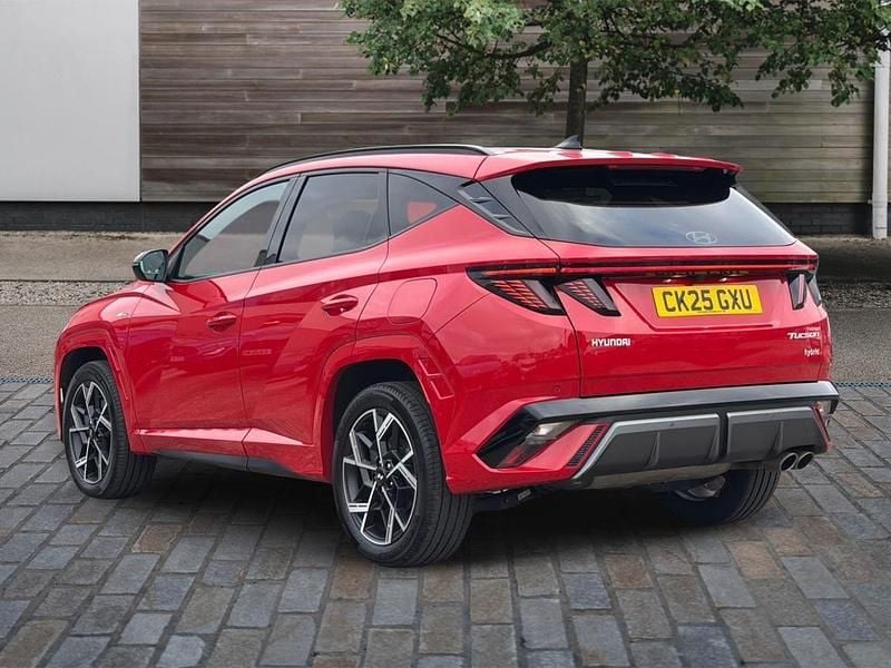 Used Hyundai Tucson N Line 215 HP (158 kW) 2025 Red SUV