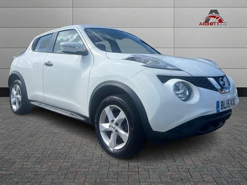 Używany Nissan Juke Visia 110 KM (80 kW) 2015 Biały SUV