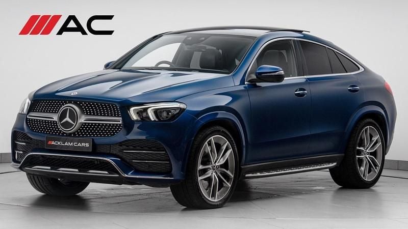 Used Mercedes GLE400 AMG Line Premium Plus 2021 Blue Coupe