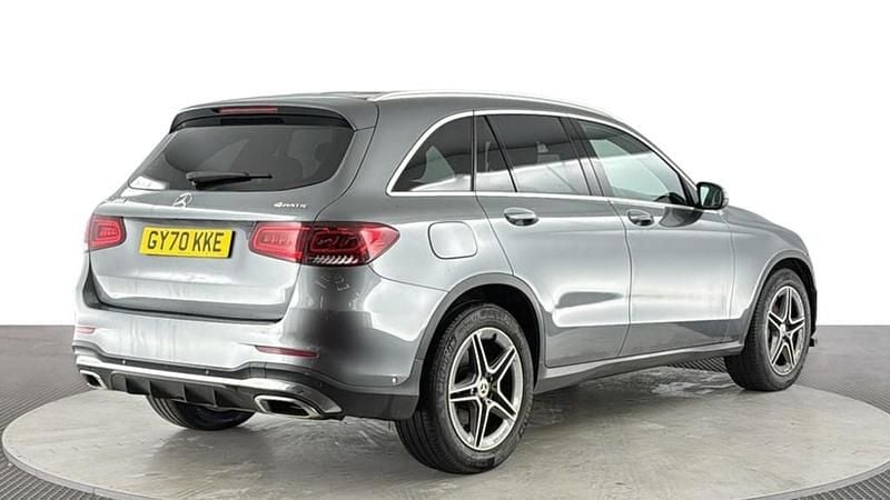 Used Mercedes GLC300 AMG line 258 HP (189 kW) 2020 Grey Estate