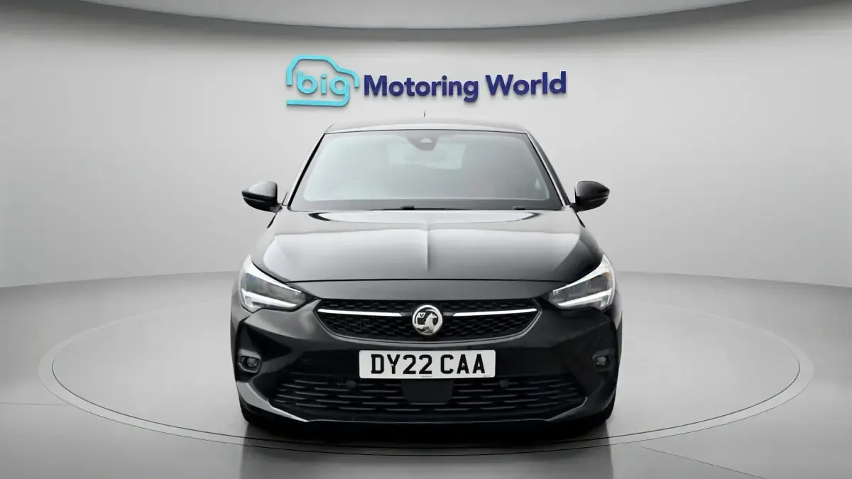 Used Vauxhall Corsa Edition 131 HP (96 kW) 2022 Black Hatchback