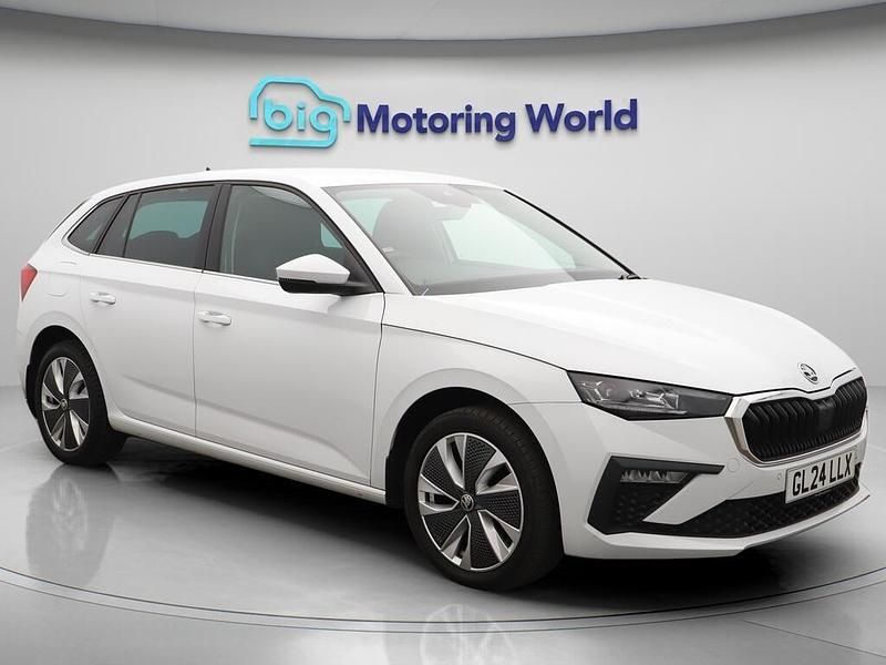 White Used 2024 Skoda Scala SE L Hatchback | £15,700 (Fair price) - Image 1/4