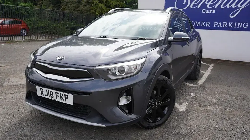 Used Kia Stonic 108 HP (79 kW) 2018 Grey SUV