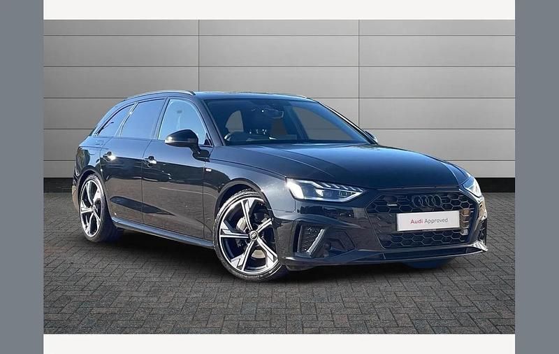 Black Used 2024 Audi A4 Black Edition Estate | £34,295 - Image 1/4