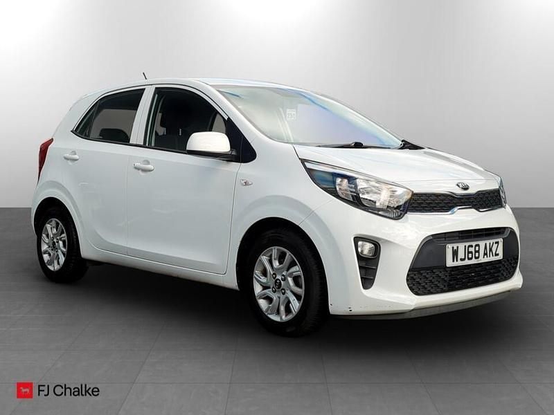 Used Kia Picanto 83 HP (61 kW) 2018 White Hatchback