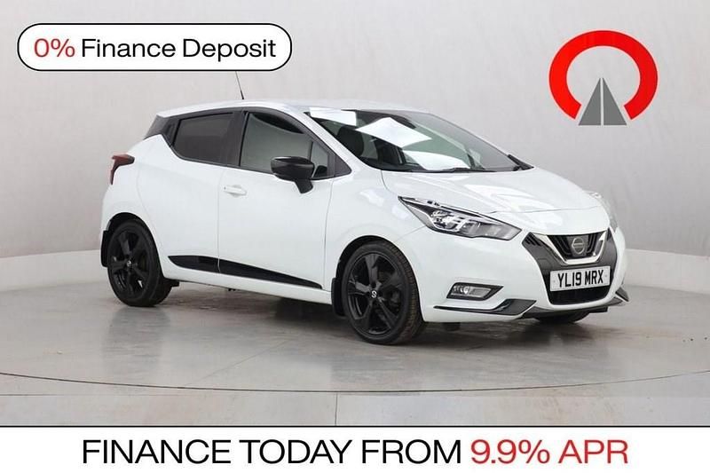 Used Nissan Micra S 100 HP (73 kW) 2019 White Hatchback