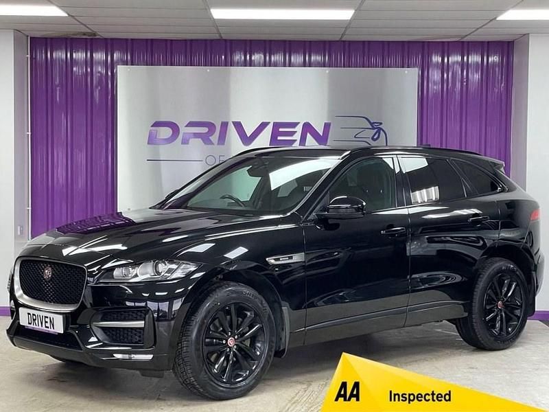 Black Used 2019 Jaguar F-Pace R-Sport SUV | £20,700 (Fair price) - Image 1/3