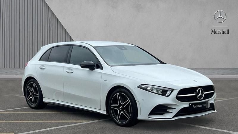 White Used 2022 Mercedes A200 AMG Line Premium Hatchback | £24,290 (Expensive) - Image 1/4