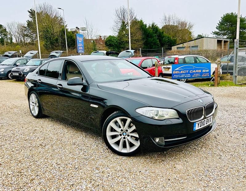 Used BMW 530 2010 Black Sedan
