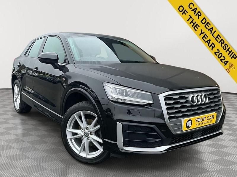 Black Used 2019 Audi Q2 S-Line SUV | £16,799 (Good price) - Image 1/4
