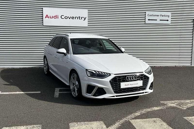 White Used 2024 Audi A4 S-Line Estate | £26,990 (Fair price) - Image 1/4