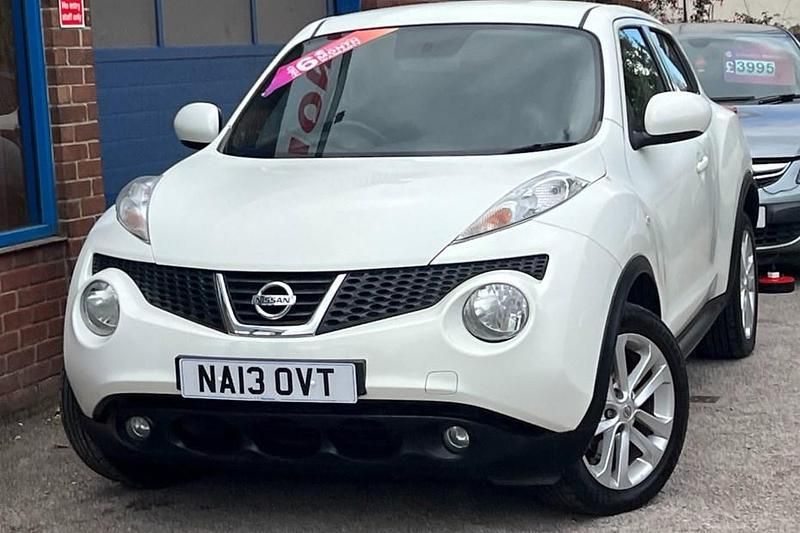 White Used 2013 Nissan Juke Acenta SUV | £3,495 (Good price) - Image 1/1