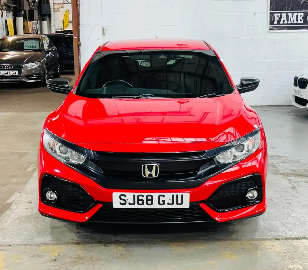 Used Honda Civic SR 2018 Red Hatchback